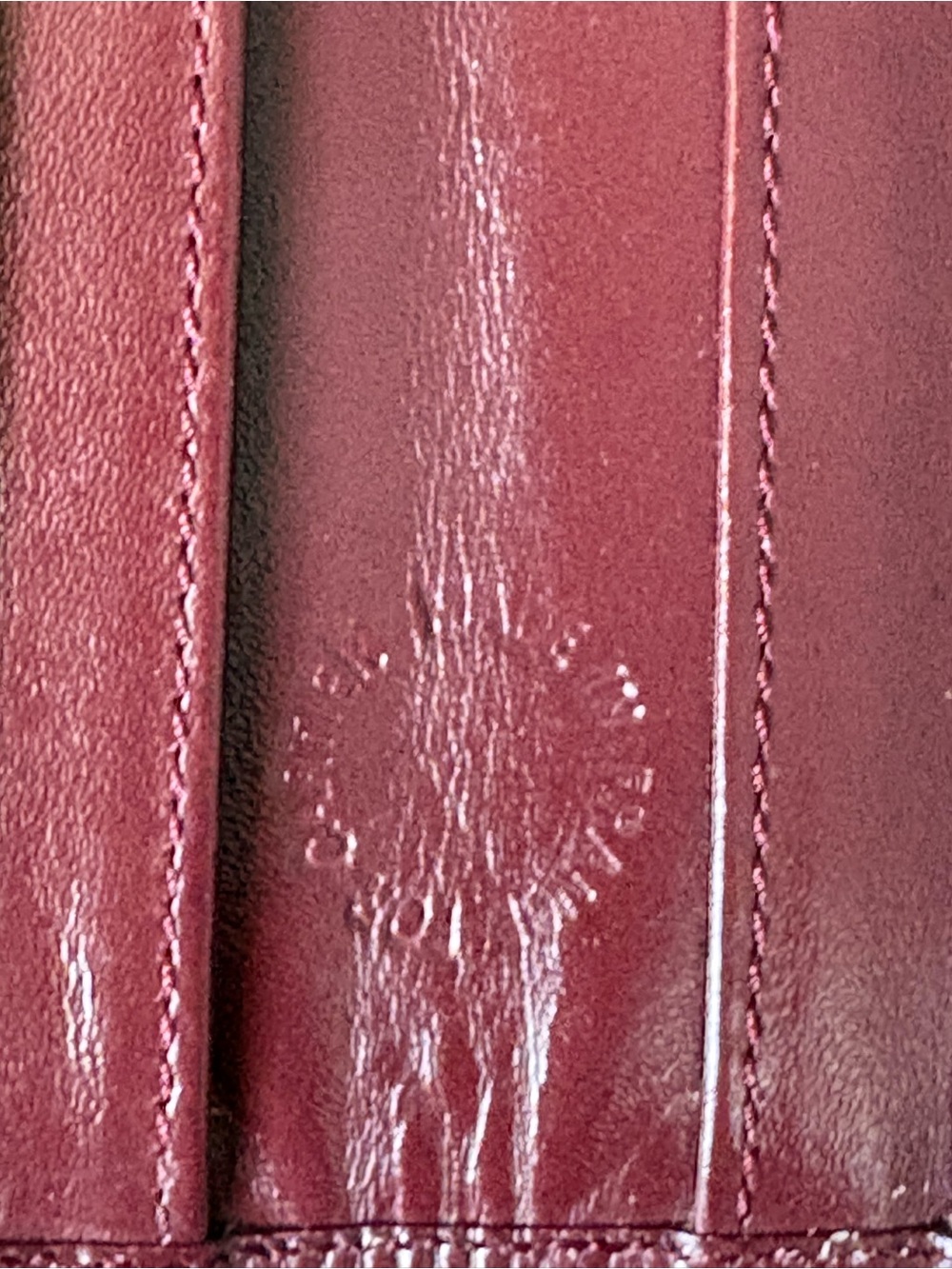 Cartier Wallet Bordeaux Leather - Picture 7 of 10